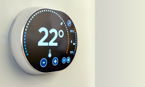 Retrofit smart thermostat
