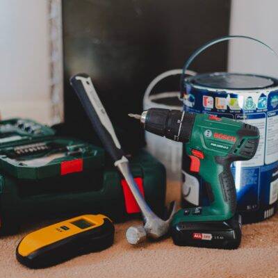 Tools used in domestic retrofit